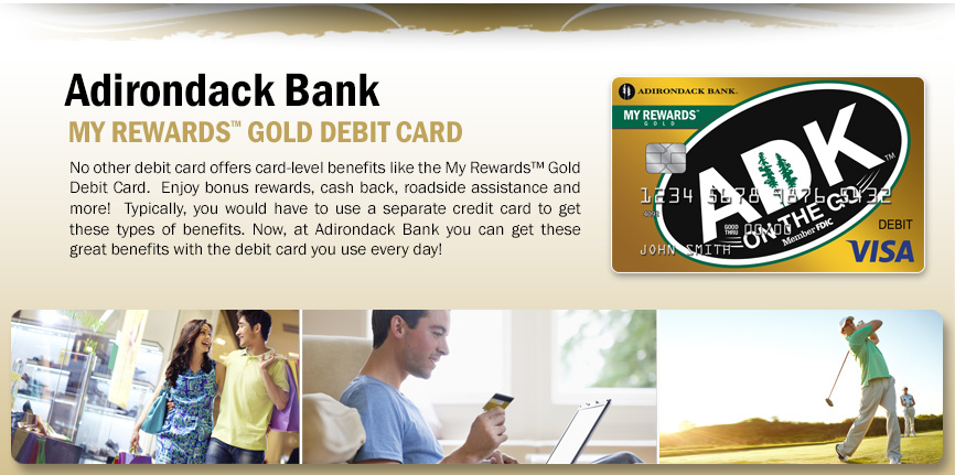 My Rewards&reg; Gold Debit Card