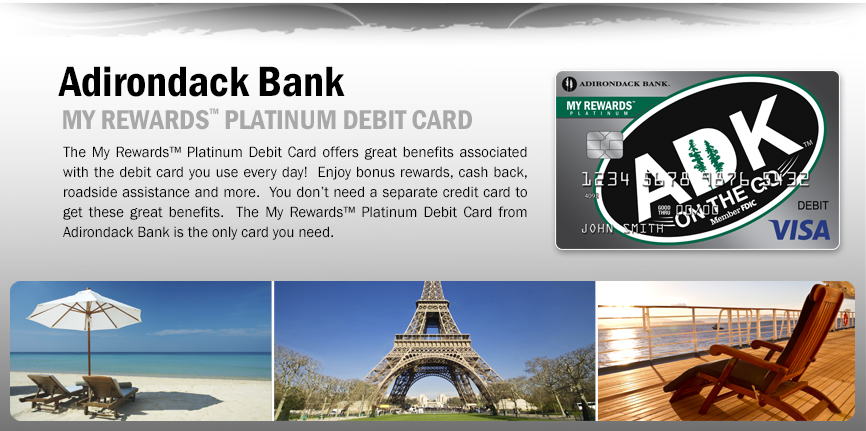 My Rewards&reg; Platinum Debit Card