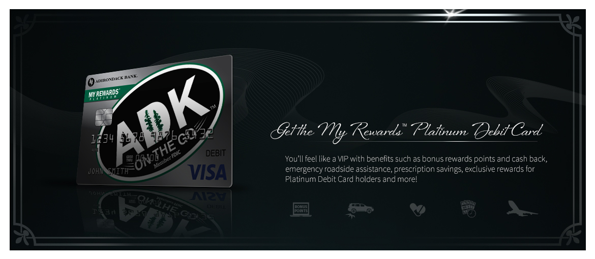 Get the My Rewards Platinum Debit Card!